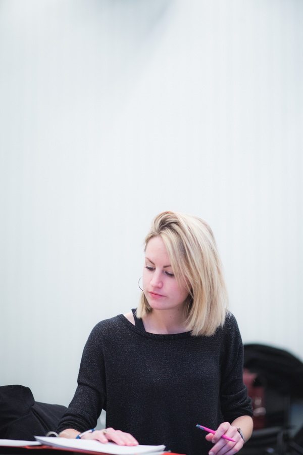 Photo Flash: In Rehearsals for WHILE WE'RE HERE at Bush Theatre Image