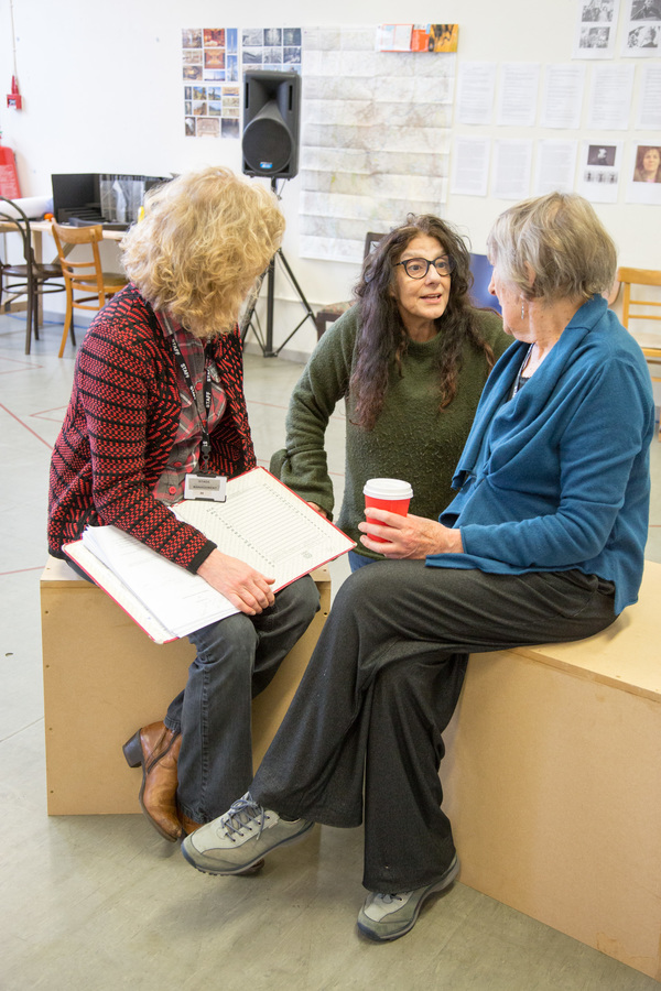 Susan Twist, Souad Faress and Janet Henfrey Photo