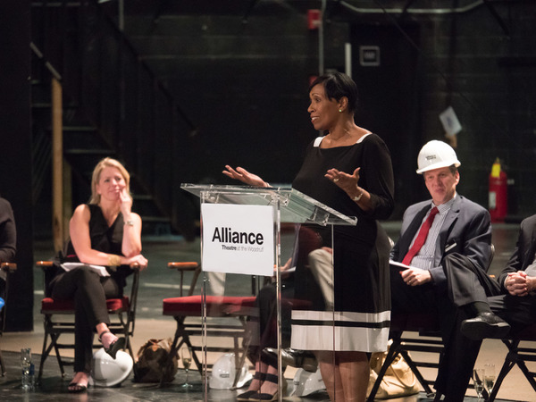 Photos and Video: The Wall Crumbles at Alliance Theatre's Ground Breaking 