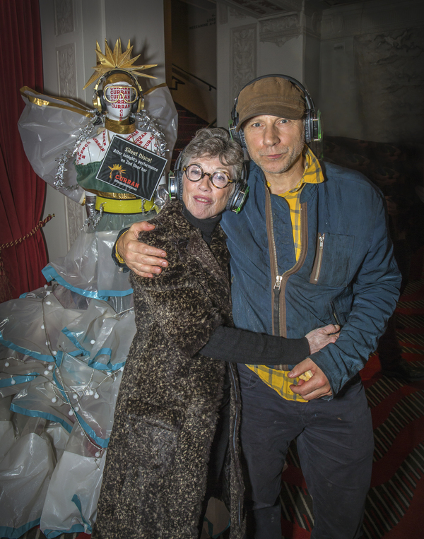 Carole Shorenstein Hays and Simon McBurney Photo