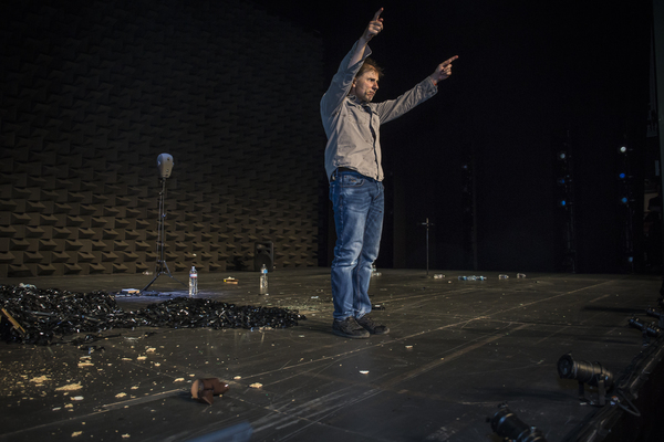 Photo Flash: Simon McBurney's THE ENCOUNTER Celebrates Opening at the Curran Image