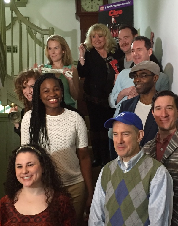 Photo Flash: Meet the Cast of the World Premiere of CLUE ON STAGE 