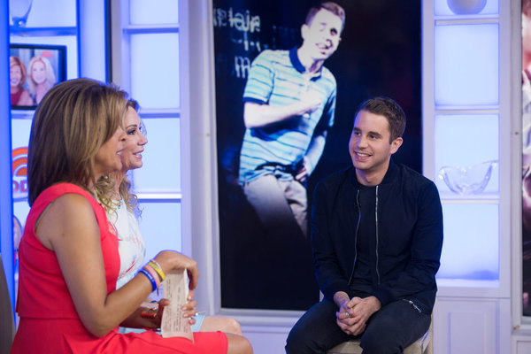  Hoda Kotb and Ben Platt  Photo