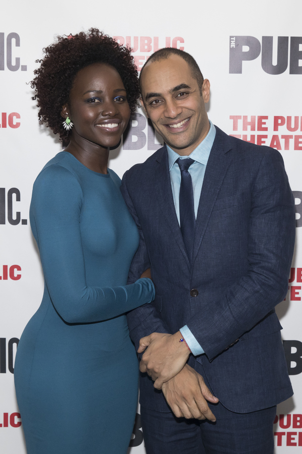 Lupita Nyong'o and Saheem Ali Photo