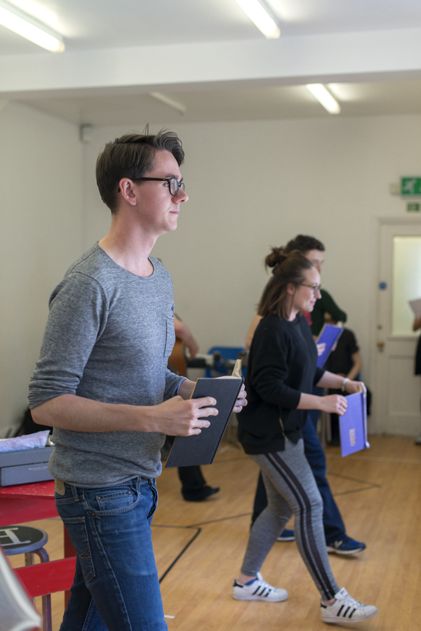 Photo Exclusive: In Rehearsal for PAPER HEARTS at Upstairs at the Gatehouse Image