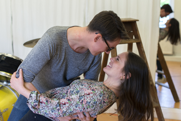 Photo Exclusive: In Rehearsal for PAPER HEARTS at Upstairs at the Gatehouse Image