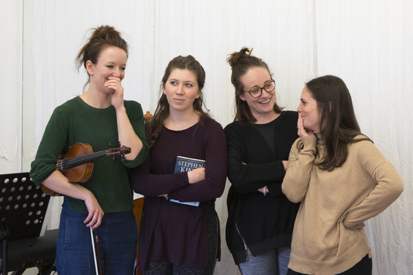 Photo Exclusive: In Rehearsal for PAPER HEARTS at Upstairs at the Gatehouse Image