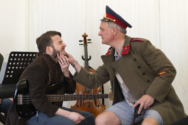 Photo Exclusive: In Rehearsal for PAPER HEARTS at Upstairs at the Gatehouse Image