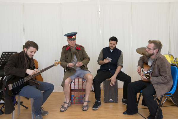 Photo Exclusive: In Rehearsal for PAPER HEARTS at Upstairs at the Gatehouse Image
