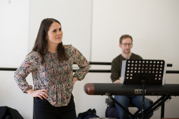 Photo Exclusive: In Rehearsal for PAPER HEARTS at Upstairs at the Gatehouse Image