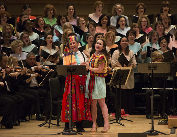Photo Flash: Kelli O'Hara, Bill Irwin, Lauren Worsham and More March Into MasterVoices' BABES IN TOYLAND Image