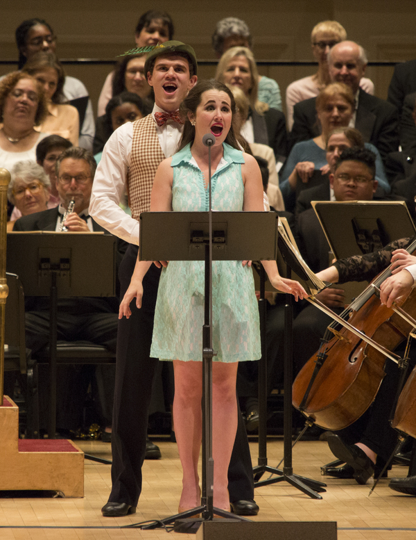 Photo Flash: Kelli O'Hara, Bill Irwin, Lauren Worsham and More March Into MasterVoices' BABES IN TOYLAND Image