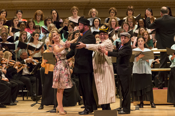 Photo Flash: Kelli O'Hara, Bill Irwin, Lauren Worsham and More March Into MasterVoices' BABES IN TOYLAND Image