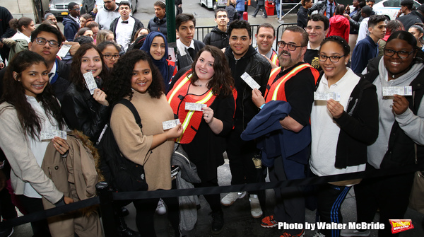 Photo Coverage: Students Get to Check Out HAMILTON at Latest #EduHam Matinee Image