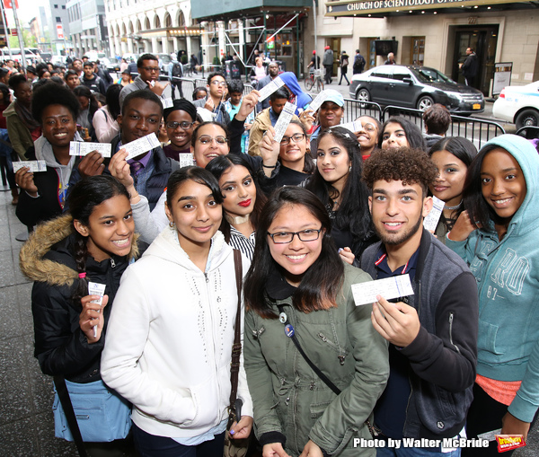 Photo Coverage: Students Get to Check Out HAMILTON at Latest #EduHam Matinee Image