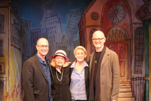 Photo Flash: Celebrity Chef Lidia Bastianich and Equal Rights Activist Edie Windsor Visit MARRY HARRY Off-Broadway Image