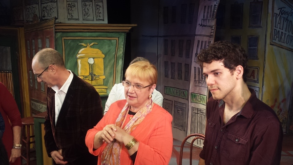 Photo Flash: Celebrity Chef Lidia Bastianich and Equal Rights Activist Edie Windsor Visit MARRY HARRY Off-Broadway Image