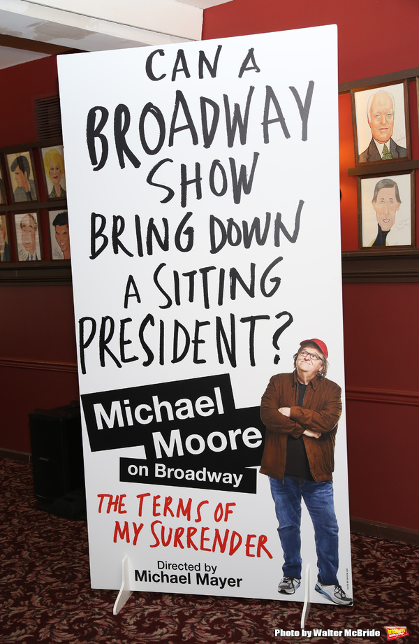 Photo Coverage: Michael Moore Announces Broadway Debut with THE TERMS OF MY SURRENDER Image