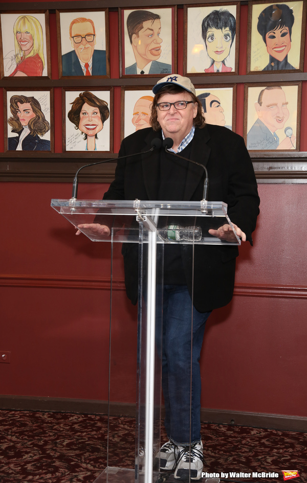 Photo Coverage: Michael Moore Announces Broadway Debut with THE TERMS OF MY SURRENDER Image