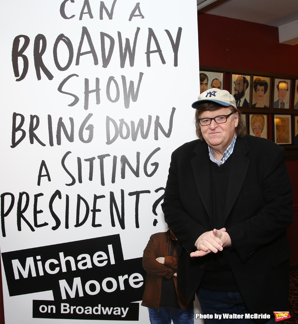 Photo Coverage: Michael Moore Announces Broadway Debut with THE TERMS OF MY SURRENDER Image