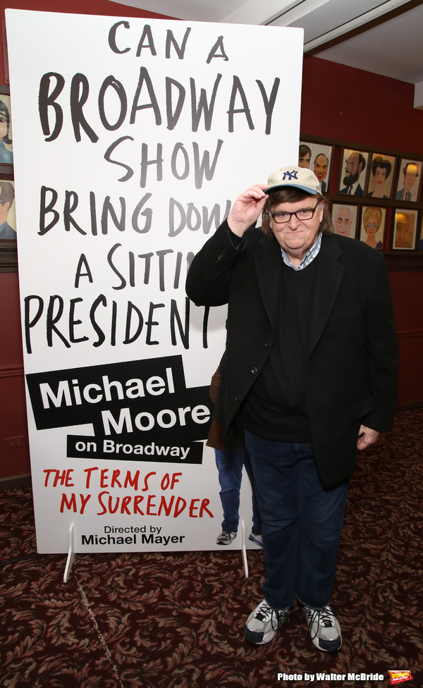 Photo Coverage: Michael Moore Announces Broadway Debut with THE TERMS OF MY SURRENDER Image