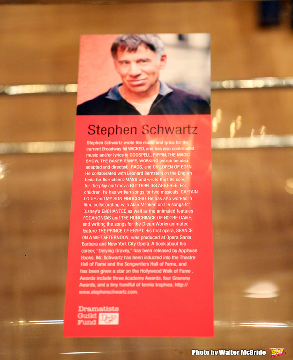 Photo Coverage: Inside the Dramatists Guild Fund's Salon with Stephen Schwartz Image