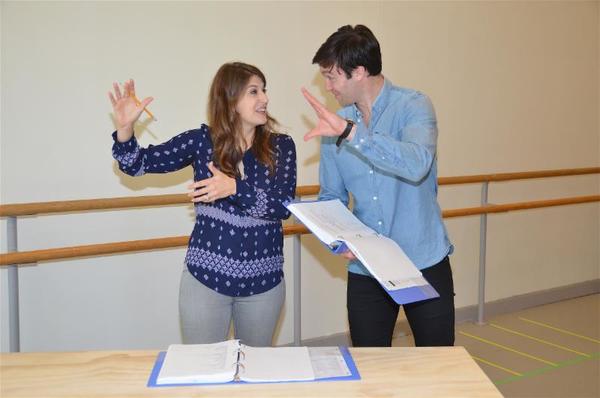 Photo Flash: Andrew Lippa and More in Rehearsal for THE MAN IN THE CEILING at Bay Street Theater 