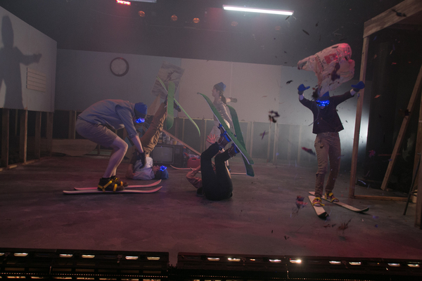 Photo Flash: First Look at Piehole's SKI END, Part of New Ohio & IRT's Archive Residency 