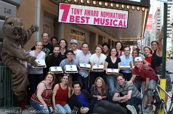 Photo Coverage: GROUNDHOG DAY Cast Celebrates Tony Nominations Image