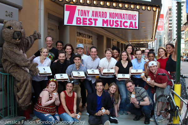 Photo Coverage: GROUNDHOG DAY Cast Celebrates Tony Nominations Image