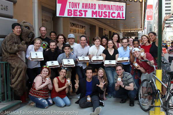 Photo Coverage: GROUNDHOG DAY Cast Celebrates Tony Nominations Image
