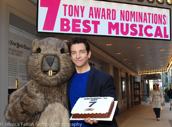 Photo Coverage: GROUNDHOG DAY Cast Celebrates Tony Nominations Image