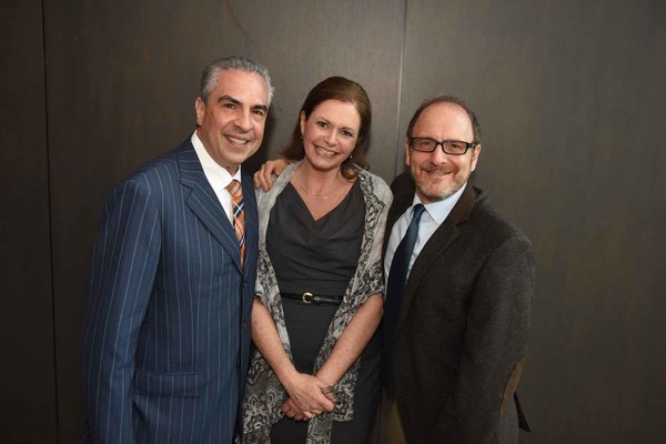 Paul Lisnek, Jeannie Lukow and Lonny Price Photo