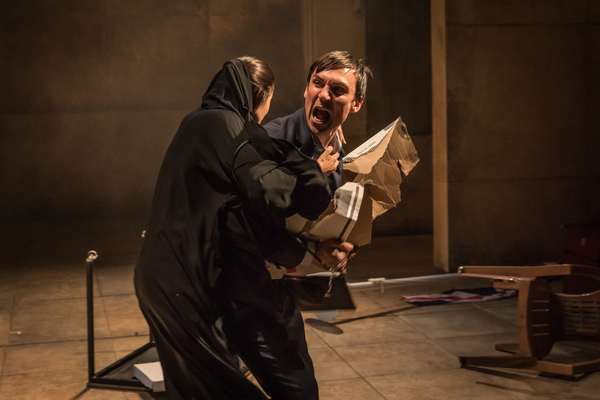 Photo Flash: First Look at OCCUPATIONAL HAZARDS at Hampstead Theatre 