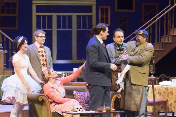 Photo Flash: Lessons Amid Laughter! First Look at YOU CAN'T TAKE IT WITH YOU at A.D. Players Image