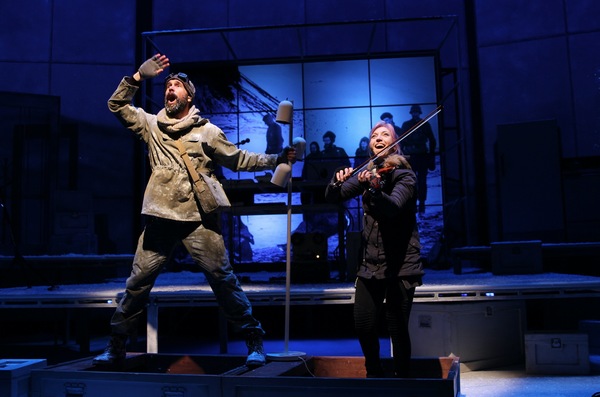Photo Flash: First Look at Wade McCollum & Val Vigoda in ERNEST SHACKLETON LOVES ME Image