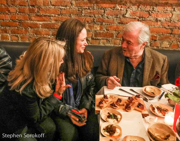 Eda Sorokoff, Caroline Sorokoff, Jacques Pepin at 