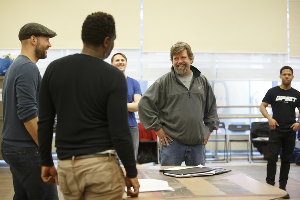 Photo Flash: In Rehearsal with John Douglas Thompson and More for JULIUS CAESAR in the Park Image
