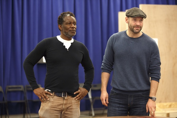 Photo Flash: In Rehearsal with John Douglas Thompson and More for JULIUS CAESAR in the Park Image