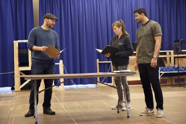 Photo Flash: In Rehearsal with John Douglas Thompson and More for JULIUS CAESAR in the Park Image