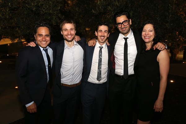Photo Flash: Patrick Page, Stephen Stocking and More Celebrate Rajiv Joseph's ARCHDUKE Opening at the Taper Image
