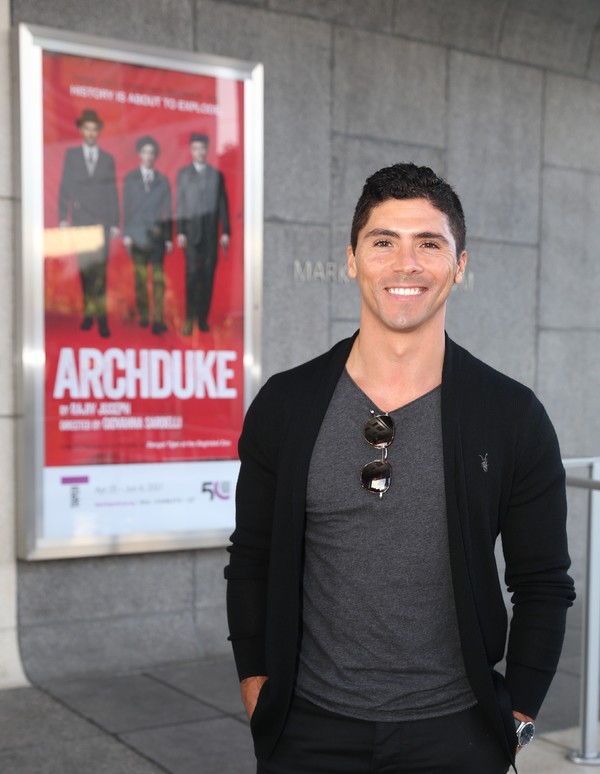 Photo Flash: Patrick Page, Stephen Stocking and More Celebrate Rajiv Joseph's ARCHDUKE Opening at the Taper Image