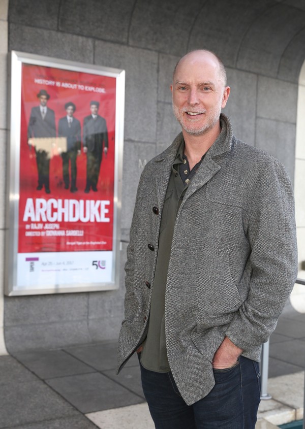 Photo Flash: Patrick Page, Stephen Stocking and More Celebrate Rajiv Joseph's ARCHDUKE Opening at the Taper Image
