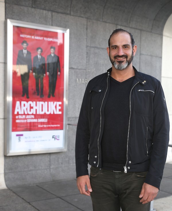 Photo Flash: Patrick Page, Stephen Stocking and More Celebrate Rajiv Joseph's ARCHDUKE Opening at the Taper Image