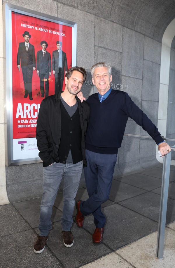 Photo Flash: Patrick Page, Stephen Stocking and More Celebrate Rajiv Joseph's ARCHDUKE Opening at the Taper Image