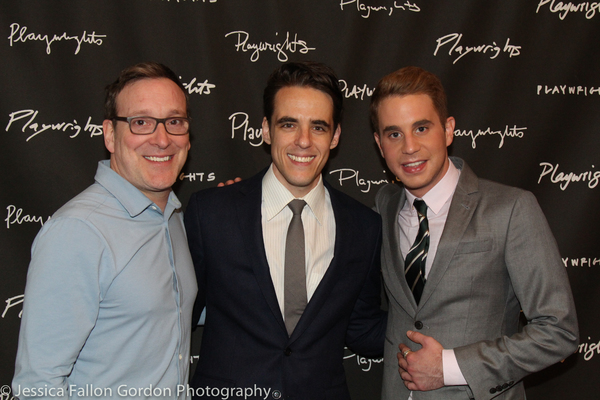 Jeremy Shamos, Steven Levenson and Ben Platt Photo