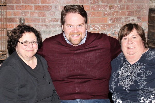 Jan Amento, John Treacy Egan and Nancy Perricone Photo