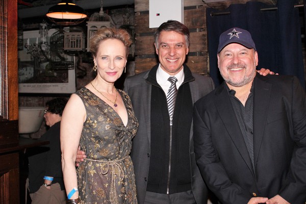 Laila Robbins, Robert Cuccioli and Frank Wildhorn Photo