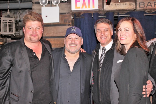 Rob Evan, Frank Wildhorn, Robert Cuccioli and Linda Eder Photo