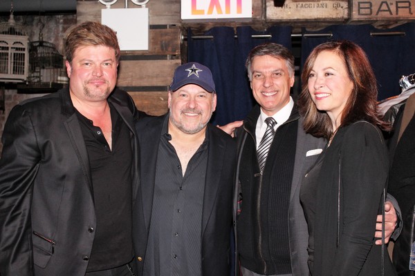 Rob Evan, Frank Wildhorn, Robert Cuccioli and Linda Eder Photo